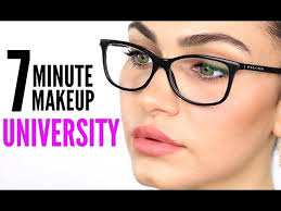 my 7 minute makeup for university