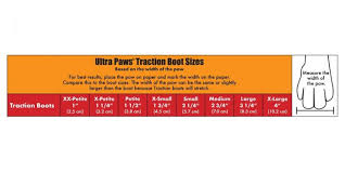 Ultra Paws Size Chart Best Picture Of Chart Anyimage Org
