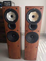 kef q55 2 floor standing speaker made