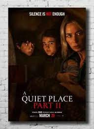 A quiet place ii should have reached the big screen over a year ago but the wait will soon be over as the final trailer has been released. Z1025 A Quiet Place Part Ii Movie Cillian Murphy Emily Blunt Poster 32x48 Custom Ebay