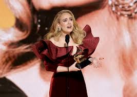 adele ravishes in ruffles at the 2023