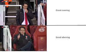 For more match action, highlights and. Anyone Spelling Good Evening Correctly From Now On Is Banned Gunners