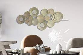 Circles French Style Metal Wall Art