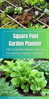 Square Foot Garden Planner