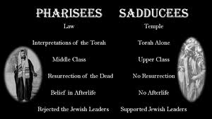 Pharisees And Sadducees