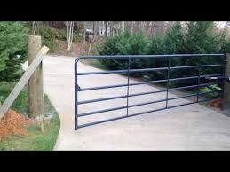 how to install an automated gate you