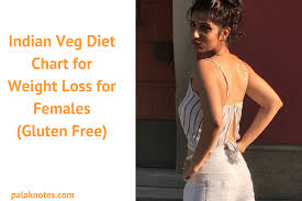 Indian Veg Diet Chart For Weight Loss For Females Gluten Free