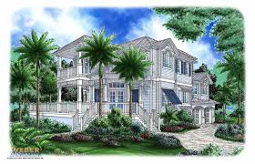 beach house plan key west style