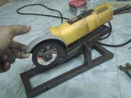 In this video you will see how i made stand for the angle grinder. Homemade Angle Grinder Stand Homemadetools Net