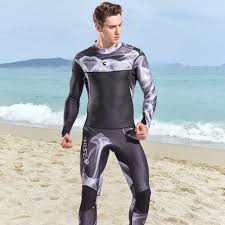 Layatone Wetsuit Men Premium 3mm Neoprene Diving Suit Full