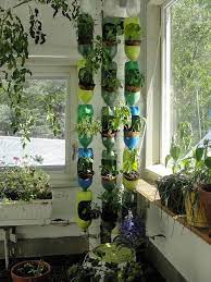 Diy Vertical Garden Plastic Bottles