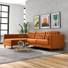 Left Facing Corner Sectional Sofa