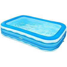 Maybe you would like to learn more about one of these? Sable Inflatable Pool 118 X 72 5 X 20in Rectangular Swimming Pool For Toddlers Kids Family Above Ground Backyard Outdoor Walmart Com Walmart Com