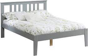 Maybe you would like to learn more about one of these? Captains Tm 4ft6 Double Kingston Solid Pine Bed Frame In A Stylish Grey Colour Amazon Co Uk Home Kitchen