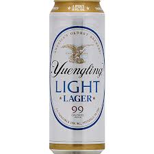 yuengling light lager beer riesbeck
