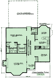 T 601 Lower Floor Plan For Tudor Style