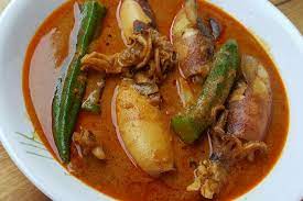 Gulai ayam adalah sejenis masakan ayam, berkuah yang sering dihidangkan bersama nasi. Resepi Kari Sotong Sedap