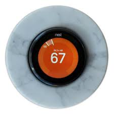 Nest Thermostat Natural Marble Wall