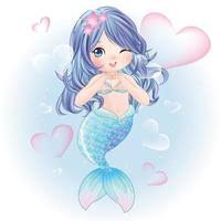 mermaid wallpaper vector art icons