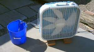 homemade evaporative air cooler