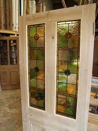 Pretty Antique Victorian Stained Glass
