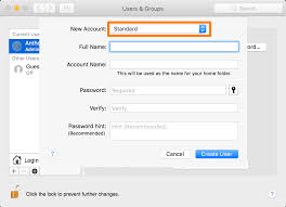 how to create a new user on mac