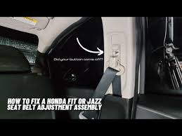 Jazz Seat Belt Adjustment Assembly