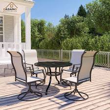 Round Outdoor Patio Dining Table