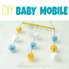 diy crib mobile easy cute