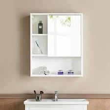 Bathroom Mirrored Storage Cabinet
