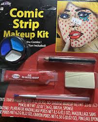comic strip makeup kit halloween makeup