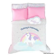 unicorn comforter bedding 6pc bedspread