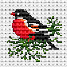 Cute Bird Cross Stitch Pattern
