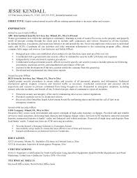 Security Resume Sample Foodcity Me