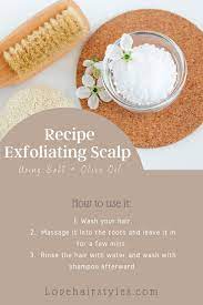 how to exfoliate scalp step by step