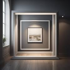 Premium Ai Image A Framed Picture Is