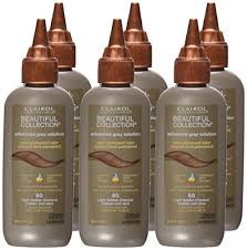 Clairol Beautiful Collection Advanced Gray Solution Hair Color 3 Fl Oz Light Golden Chestnut