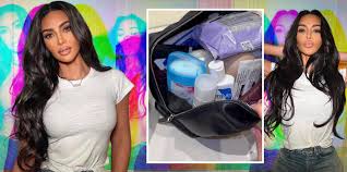 kim kardashian s toiletry bag reveal
