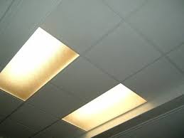 a quick lighting and suspended ceiling