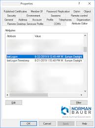 The active directory administrator needs to periodically disable and remove unused computers and user accounts. How To Get The Real Last Logon Time Of An Active Directory User Norman Bauer