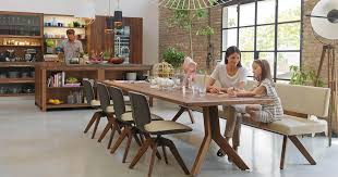 Dark brown dining room furniture. Furniture For All Living Areas Team 7 Store Munich