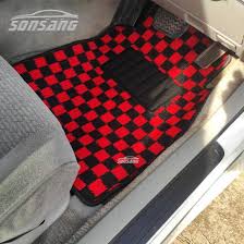 sonsang checd pattern car mat