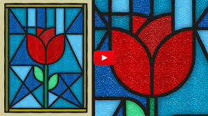 How To Create A Stained Glass Window Effect