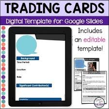 Digital Trading Card Templates