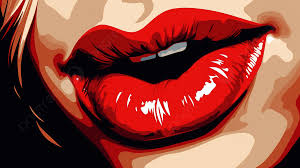 red lipstick background picture