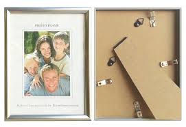 5 x7 silver photo frame suits 13x18