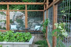 modern deer fence for your garden