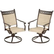 home depot outdoor swivel chairs