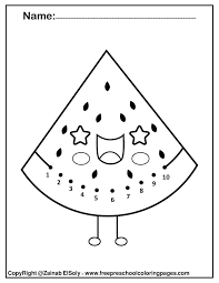Select from 35970 printable crafts of cartoons, nature, animals, bible and many more. Cute Watermelon Coloring Pages Coloring Pages For Kids