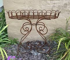 Wrought Iron Curl Fernery Metal Plant Stand